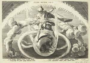 The Creation of the Four Elements by Hendrick Goltzius