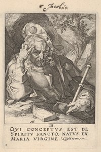 St. James the Great, from "Christ, the Apostles and St. Paul with the Creed"
