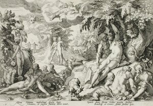 The Age of Gold by Hendrick Goltzius