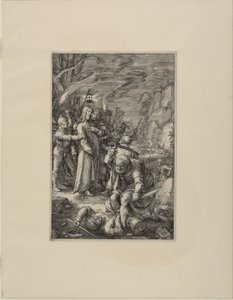 The Betrayal of Christ, plate three from The Passion of Christ