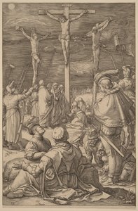 The Crucifixion by Hendrick Goltzius
