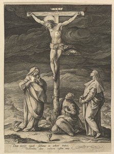 The Crucifixion by Hendrick Goltzius