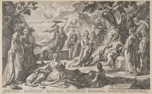 The Judgement of Midas by Hendrick Goltzius
