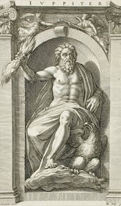 The Set of the Antique Gods by Hendrick Goltzius