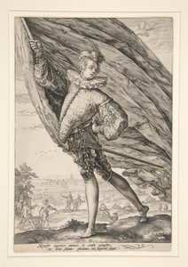 The Standard-bearer, turned to left