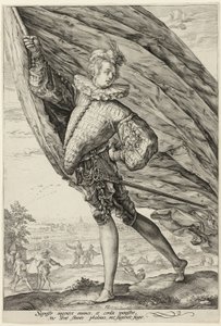 The Standard Bearer, Turned to Left