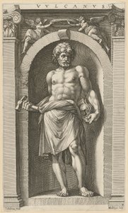 Vulcan, Plate 4 from the Series “Eight Ancient Deities”