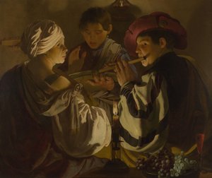 The Concert by Hendrick Jansz Terbrugghen