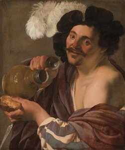 The Drinker by Hendrick ter Brugghen