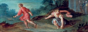 Atalanta and the Golden Apples, c1619