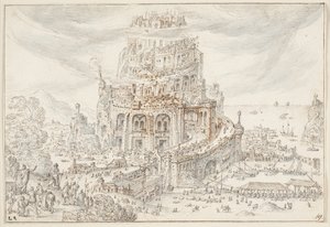Tower of Babel by Hendrick van Cleve III