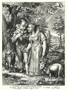Spring by Hendrik (after) Goltzius