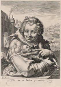 The Fool by Hendrik (after) Goltzius