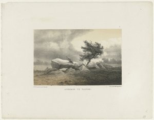 Dolmen at Valthe by Hendrik Dirk Kruseman van Elten