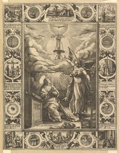 Ave Maria, from Allegorical Scenes on the Life of Christ, from Christian and Profane Allegories by Hendrik Goltzius