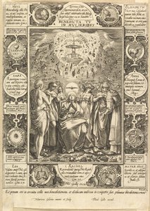 Benedicta Tu in Mulieribus, from Christian and Profane Allegories by Hendrik Goltzius