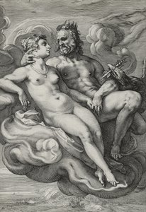 Jupiter and Juno, c.1593-94 by Hendrik Goltzius