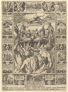 Punitio Tirannorum, from Allegories of the Christian Faith by Hendrik Goltzius