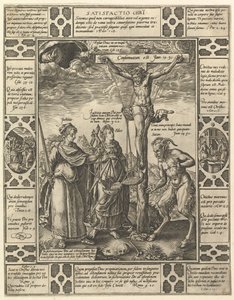 Satisfactio Christi, from Allegories of the Christian Faith by Hendrik Goltzius