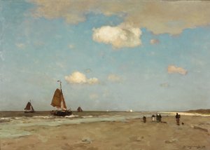 Beach scene