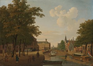 View of the Houtmarkt, Amsterdam