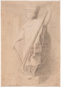 Caryatid with Plow. Study after a Figure on the Base of 