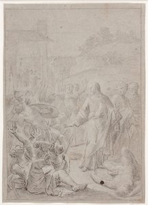 The Arrest of Christ. Composition Sketch by Hendrik Krock