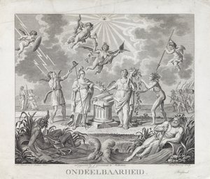 Allegory of Indivisibility, 1795 by Hendrik Roosing