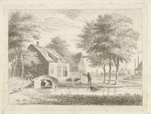 Landscape with a Stone Bridge