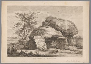 Dolmen near the Village of Midlaren by Hendrik Schwegman