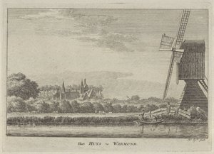 View of Huis Warmond by Hendrik Spilman