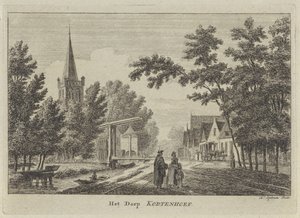 View of Kortenhoef by Hendrik Spilman