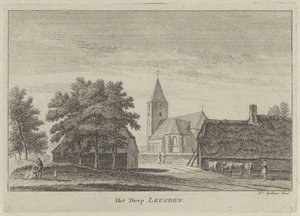 View of Leusden (The Village of Leusden) by Hendrik Spilman