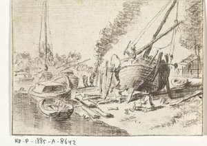 Shipyard A by Hendrik Spilman