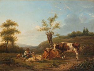 Landscape with Cattle Near Darthuizen