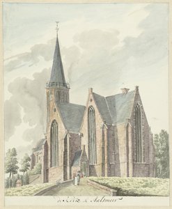 Church in Aalsmeer by Hendrik Tavenier