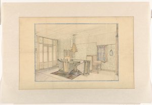 Sitting and Lying Dog by Hendrik Verschuring