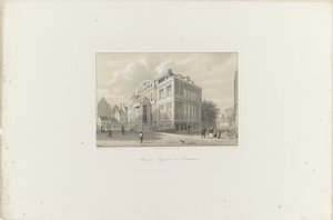 View of Museum Boijmans in Rotterdam, 1854