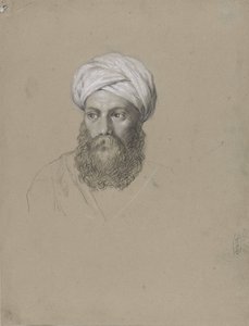 Head of an Arab with Turban by Hendrik Willem Cramer