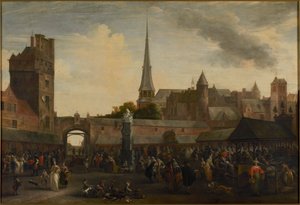 The Vismarkt in Antwerp