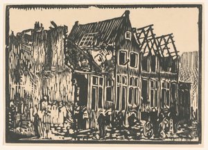 Houses and Ruins by Hendrik van Straten