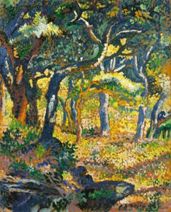 A Clearing in Provence (Study) by Henri-Edmond Cross