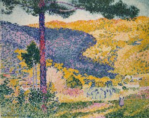 Valley with Fir (Shade on the Mountain)