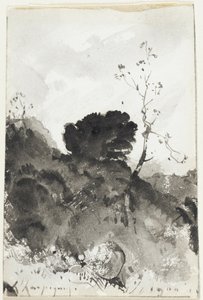 Landscape by Henri-Joseph Harpignies