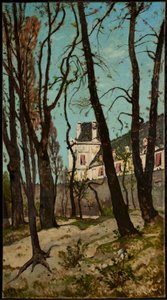 View of the Louvre, with the Grande Galerie and the Pavillon de Flore by Henri-Joseph Harpignies