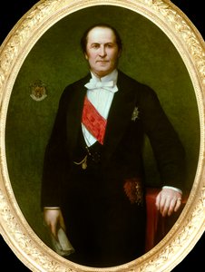 Portrait of Baron Eugene-Georges Haussmann, Prefet of Paris (1809-1891) (detail)