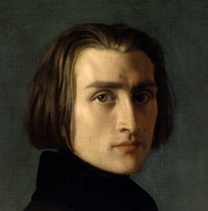 Portrait of Franz Liszt (detail)