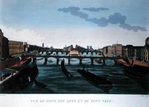 The Pont des Arts and the Pont Neuf, c.1815-20