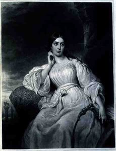 Madame Malibran in the Role of Desdemona, engraved by Charles Turner by Henri (after) Decaisne