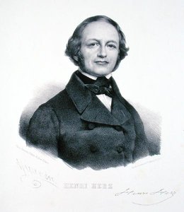Henri Herz (1803-88) by Henri (after) Grevedon